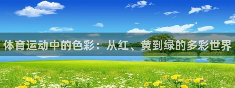 意昂5Kgame3平台登录注册：体育运动中的色彩：从红、黄到绿的多彩世界
